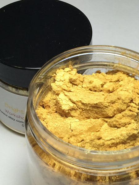 Bright Gold Mica - Ethically Sourced and Cruelty Free
