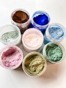 9 Color Mica Set - Ethically Sourced, Cruelty Free - with few Morphing Shades