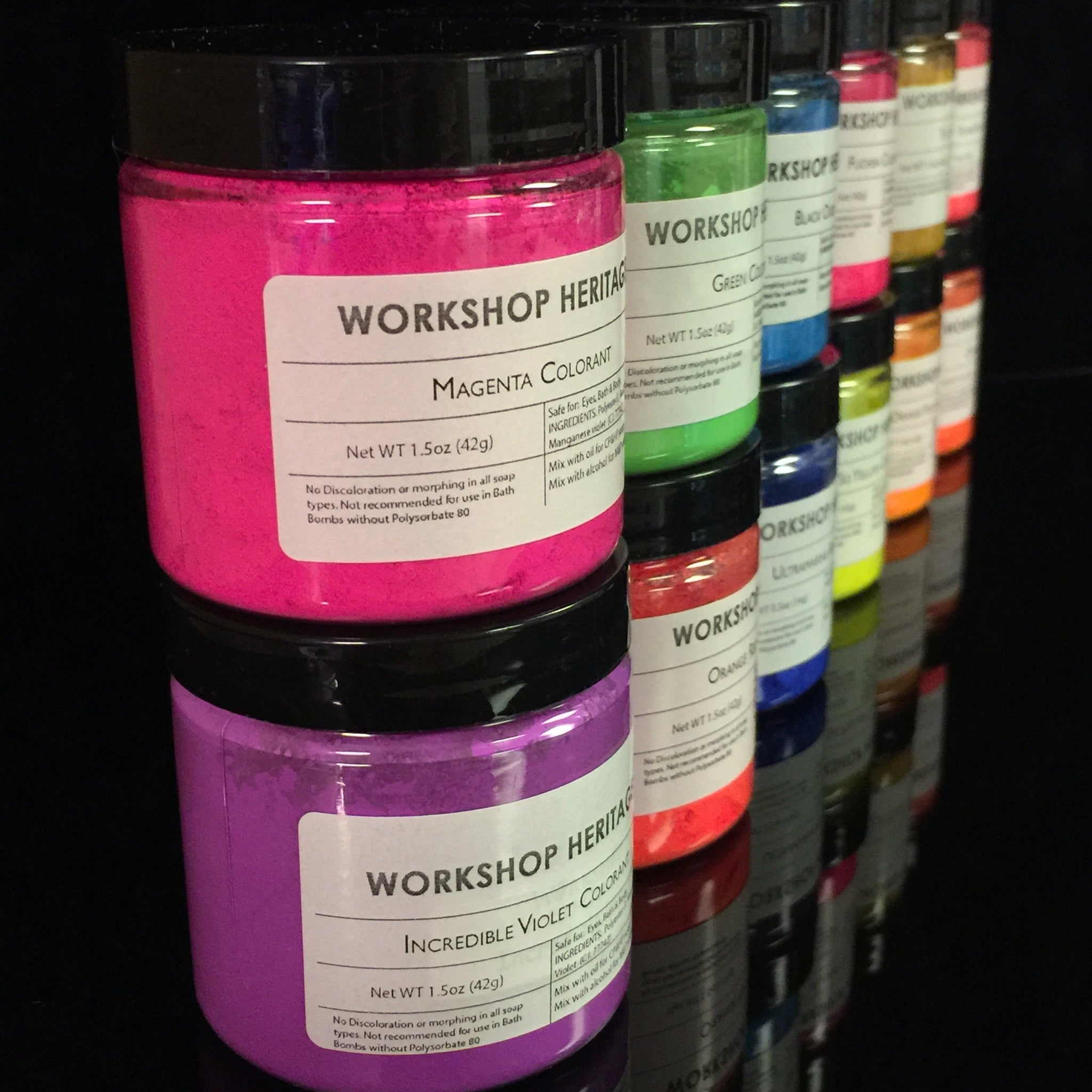 8 Bright Color Set - Ethically Sourced and Cruelty Free