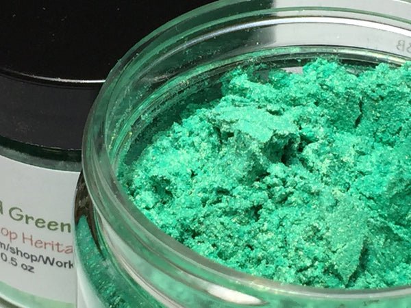 Gold Green Mica - Ethically Sourced and Cruelty Free