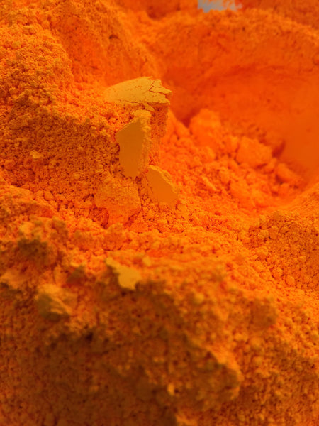 Orange Yellow Fluorescent Color - Ethically Sourced and Cruelty Free