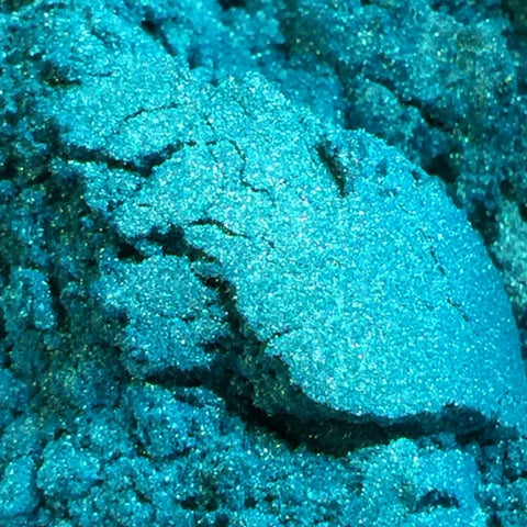 Peacock Green Mica - Ethically Sourced and Cruelty Free