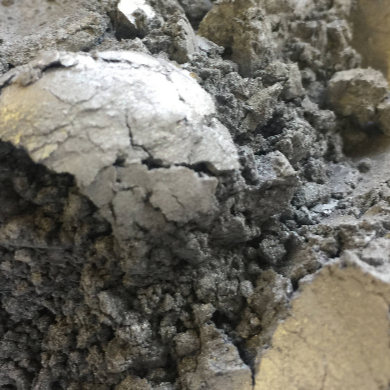 Satin White Grey Mica - Ethically Sourced and Cruelty Free